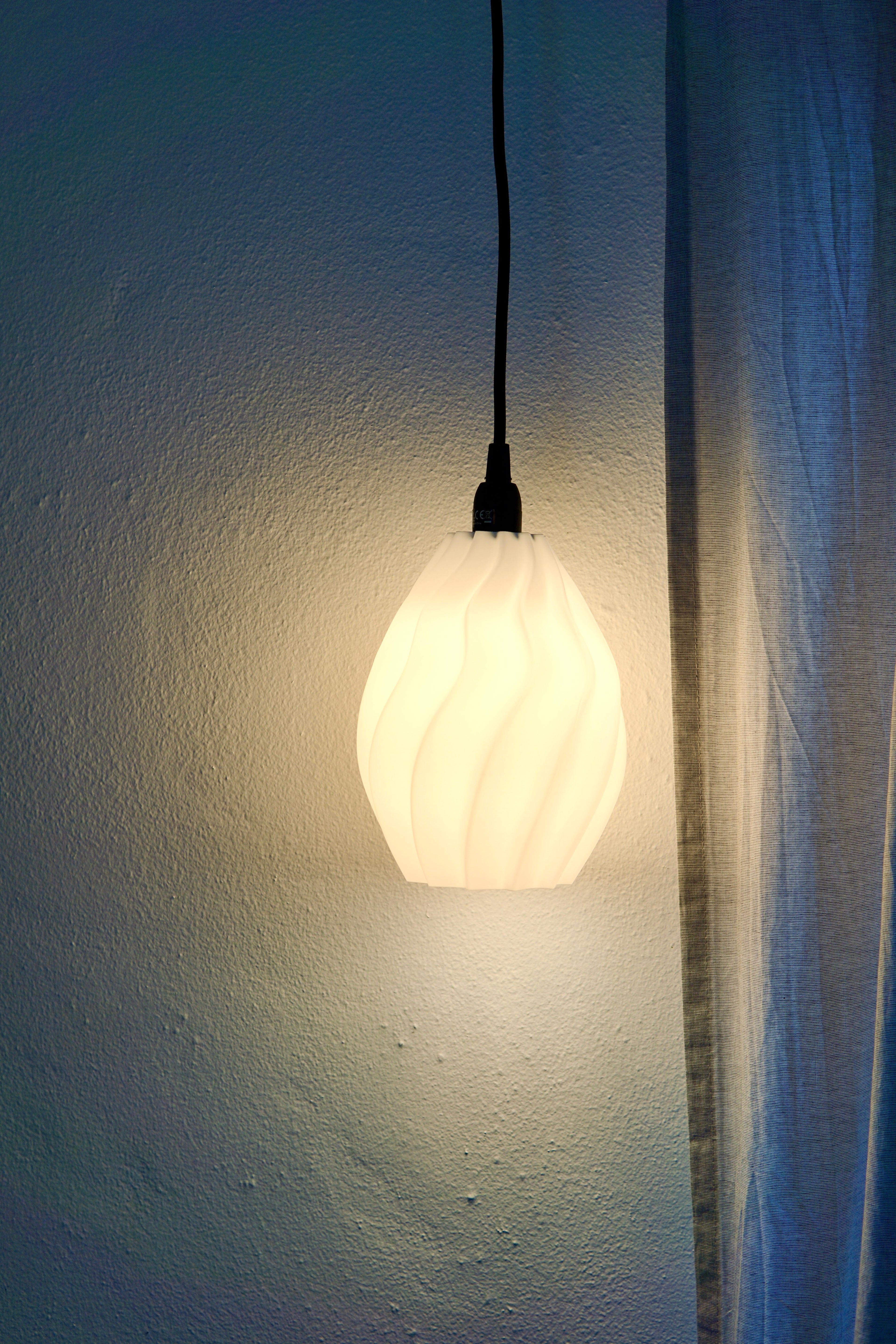 North Sea Wave Pendant pure white - Pendel Lampe