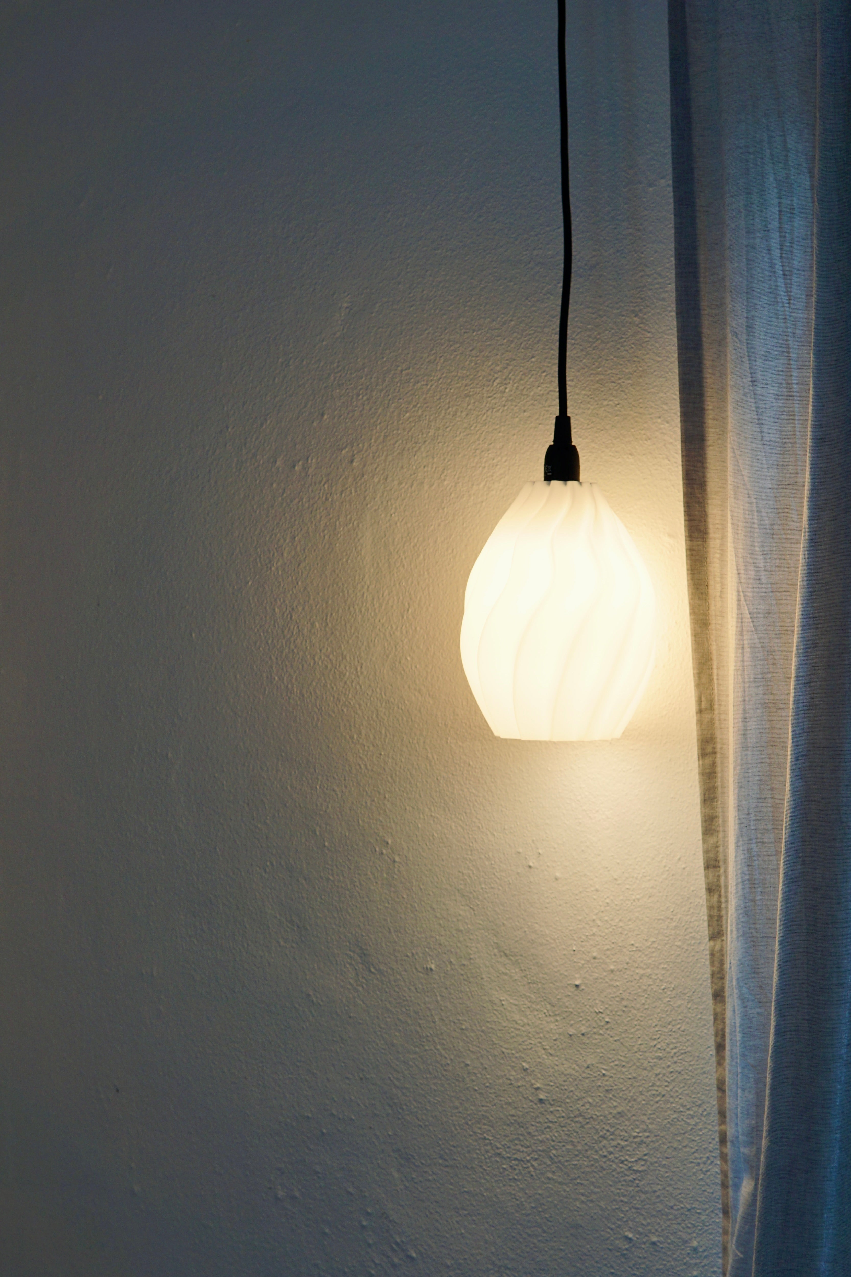 North Sea Wave Pendant pure white - Pendel Lampe