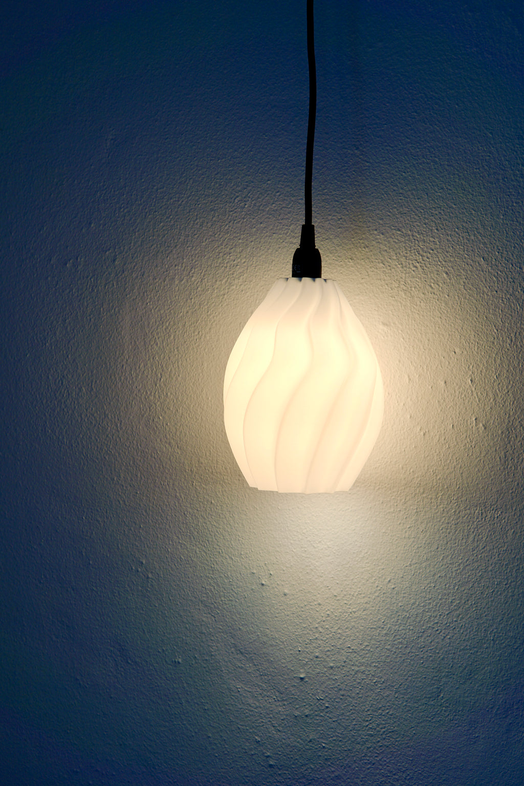 North Sea Wave Pendant pure white - Pendel Lampe