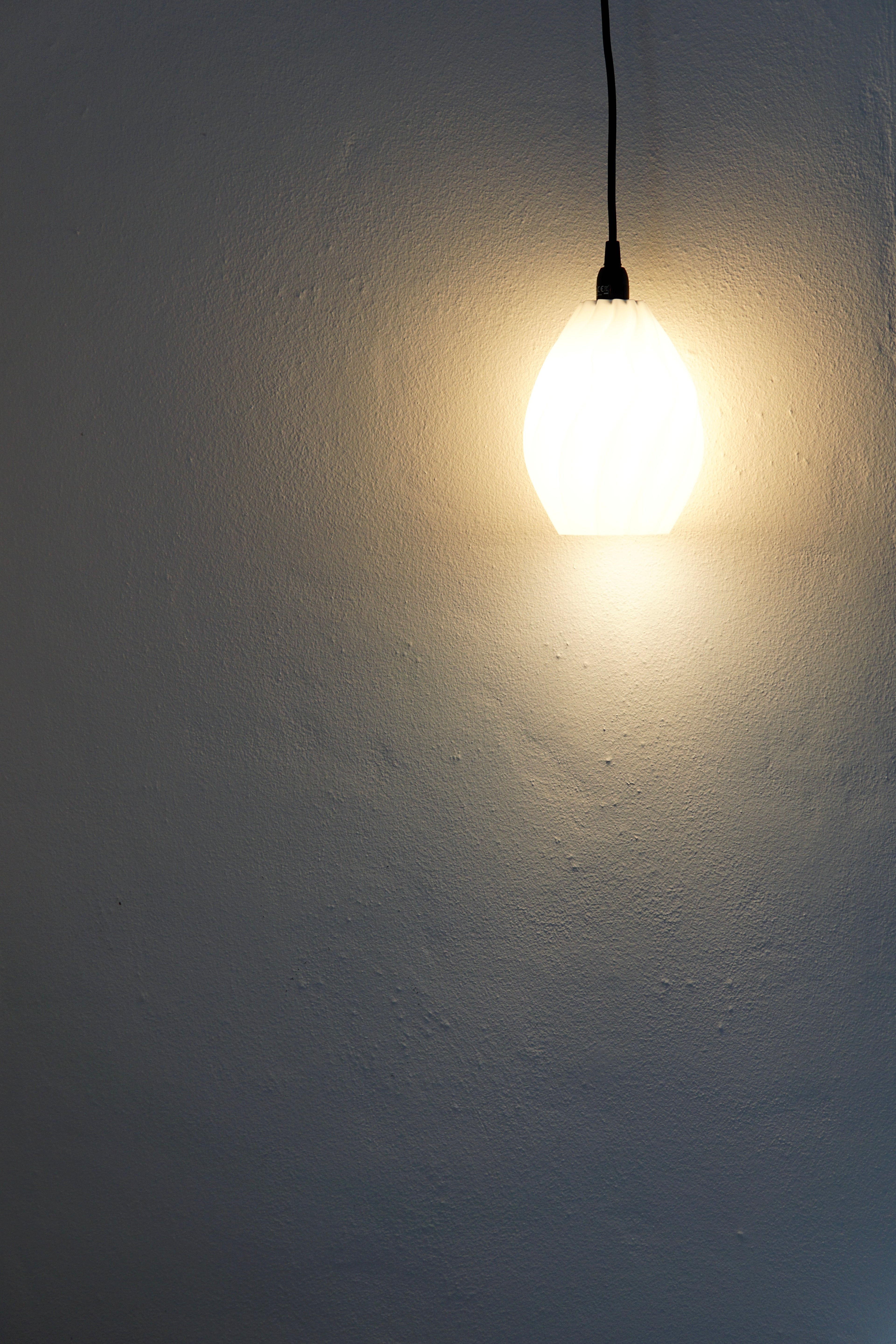 North Sea Wave Pendant pure white - Pendel Lampe