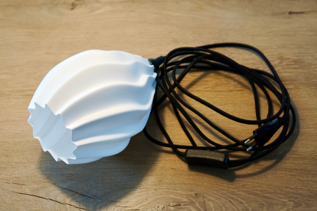 North Sea Wave Pendant pure white - Pendel Lampe